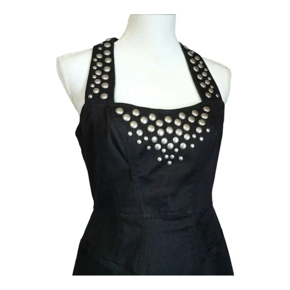 Maggy London Sleeveless Black Dress Size 8 - Picture 3 of 8